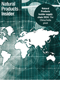 Report: Natural Products Insider supply chain 2024: The China/India pivot